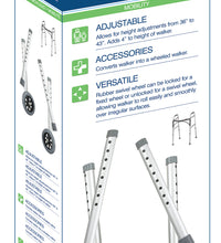 Extended Height Walker Wheels and Legs Combo Pack