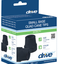 Small Base Quad Cane Tip, Pack of 4