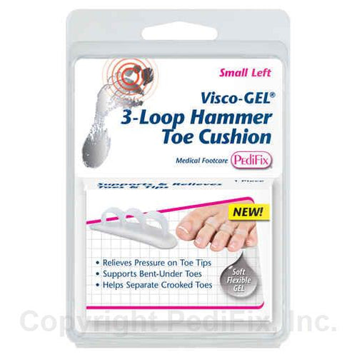 Visco-GEL® 3-Loop Hammer Toe Cushion