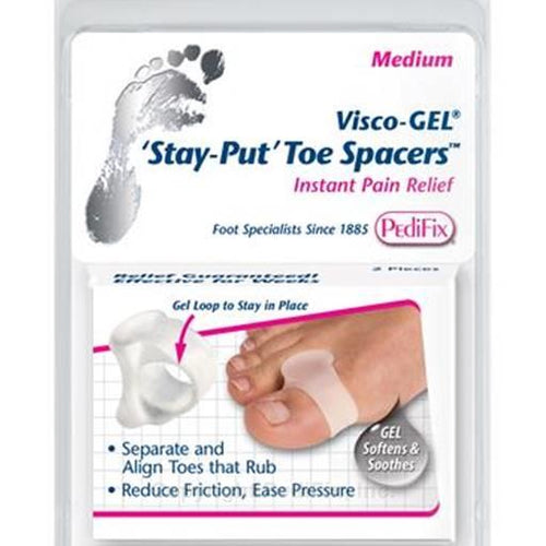 Visco-GEL® Stay-Put Toe Spacers®