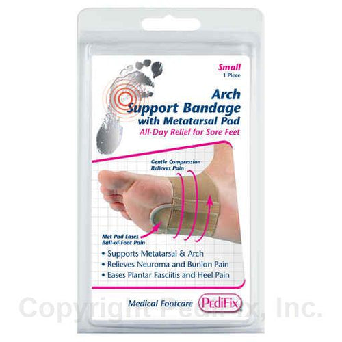 Arch Support Bandage with Metatarsal Pad
