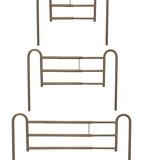 Home Bed Style Adjustable Length Bed Rails