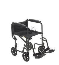 Lightweight Steel Transport Wheelchair