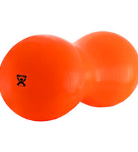 CanDo Inflatable Exercise Saddle Roll - Orange - 20" Dia x 39" L (50 cm Dia x 100 cm L)