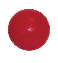 CanDo Inflatable Exercise Ball - Sensi-Ball - Red - 30" (75 cm)