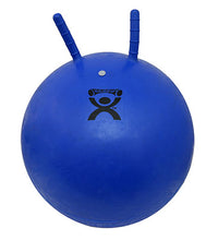 CanDo Inflatable Exercise Jump Ball - Blue - 22" (55 cm)