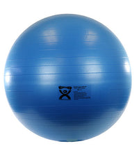 CanDo Inflatable Exercise Ball - ABS Extra Thick - Blue - 34" (85 cm)