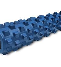 RumbleRoller , 5" x 22", medium, firm, blue