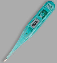 60-second thermometers in a 16-piece display