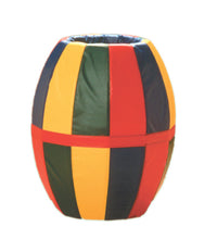 Barrel Roll (multi-colored) 38"L x 32"Diam.