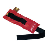 Pouch Variable Wrist and Ankle Weight - 2.5 lb, 5 x 0.5 lb inserts - Red