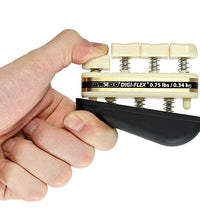 CanDo Digi-Flex hand exerciser - Gold, xxx-heavy - Finger (13.0 lb) / hand (45.0 lb)