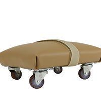 Exercise Skate - Foam Padded and Upholstered - Small - 6 x 6 inch