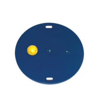 CanDo MVP Balance System - 10-Ball Set with Rack (2 each: yellow, red, green, blue, black), and 16,20,30" Diameter Boards