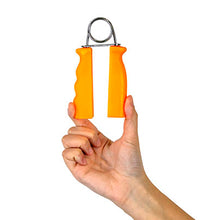 CanDo Ergonomic Hand Grip, Pair - Yellow, x-light - 3 lb