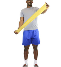 CanDo Low Powder Exercise Band - 50 yard roll - Yellow - x-light