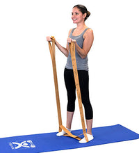 CanDo Multi-Grip Exerciser, 6 Foot Exerciser, XXX-Heavy, Gold