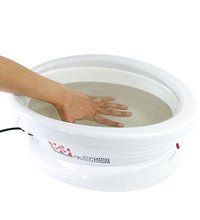 WaxWel Paraffin Bath - Standard Unit Includes: 65 Liners, 1 Mitt, 1 Bootie and 6 lb Wintergreen Paraffin