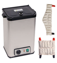 Relief Pak Heating Unit, 6-Pack Capacity, Stationary with (3) Standard, (2) Oversize, (1) Neck Pack, 220V