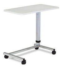 Acrobat Overbed Table, Adjustable Height, Tilt Top, White Birch