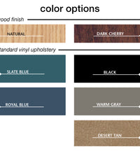 CanDo Treatment Table H-Brace w/Flat Top, 400 LB Capacity, 72"L x 30"W x 31"H