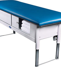 Tri W-G Treatment Table, Motorized Hi-Lo SX 3 section, fixed center, 27" x 76", w/ casters