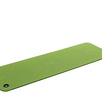 Airex Exercise Mat, Fitline 180, 71" x 24" x 0.4", Lime, Eyelets