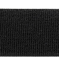 2" elastic loop material, 25 yard dispenser box, black