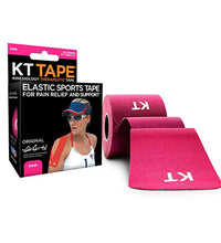 KT TAPE PRO, Precut 10" Strip (150 each), Pink