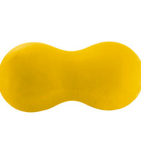 CanDo Inflatable Exercise Saddle Roll - Yellow - 16" Dia x 35" L (40 cm Dia x 90 cm L)