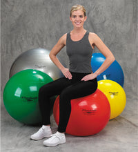 TheraBand Inflatable Exercise Ball - Standard - Silver - 34" (85 cm)