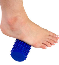 CanDo Massage Roll, 6.5 x 16 cm, Blue, Pair