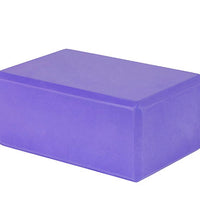 Yoga Block, Purple, 4"