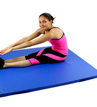 CanDo Mat with Handle - Non Folding - 1-3/8" PE Foam with Cover - 6' x 8' - Specify Color