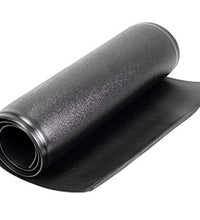 FabSafe Anti-Slip Fall Mat, 70" L x 29" W x 5/8" D, Black