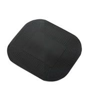 Dycem non-slip circular pad, 5-1/2" diameter, black