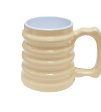 Hand-to-hand mug 10oz with spout lid