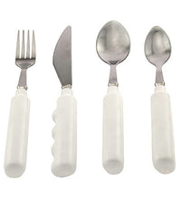 Utensil, comfort grip, 3 oz. Left handed fork