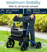 Sunstride Rollator - All Terrain Edition