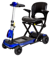 ZooMe Auto-Flex Folding Travel Scooter, Blue