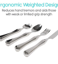 Weighted Utensil Set