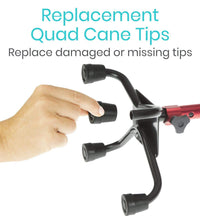 Quad Cane Replacement Tips