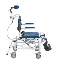 Tilting Aluminum Rehab Shower Chair Commode