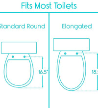 Toilet Seat Riser with Arms
