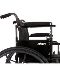 Cruiser X4 Lightweight Dual Axle Wheelchair with Adjustable Detatchable Arms