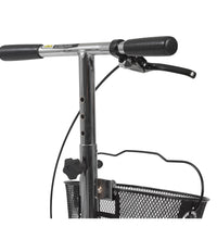 Dual Pad Steerable Knee Walker Knee Scooter with Basket, Alternative to Crutches