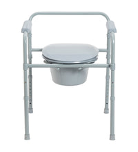 Steel Folding Frame Commode