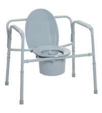 Heavy Duty Bariatric Folding Bedside Commode Seat