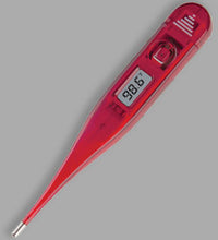 60-second thermometers in a 16-piece display