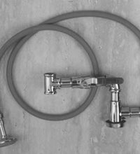 Whirlpool tank wash-out hose assembly